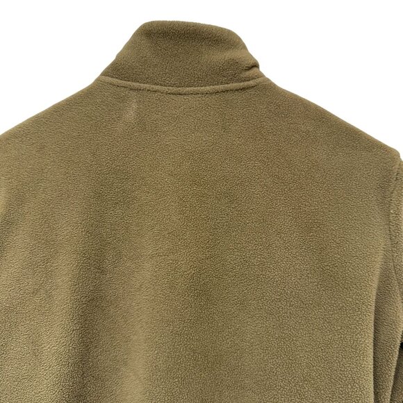 Rossignol Fleece Ski Top Size 14 Boys Brown 1/4 Zip Mock Neck Pullover - Picture 4 of 12